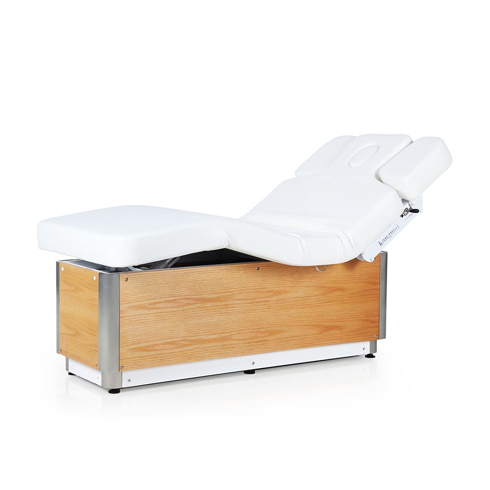 Mesa de tratamiento de terapia de cama de masaje de spa eléctrica de lujo para salón