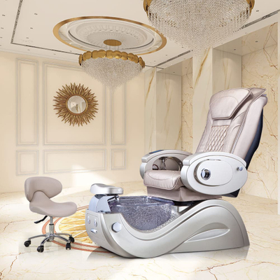 Silla profesional de pedicura y masaje de spa para pies sin tubería - Kangmei