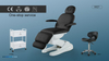 Las mejores camillas de masaje profesionales Beauty Black Electric Facial Chair