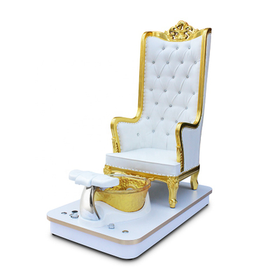Venta al por mayor, muebles de salón de lujo modernos y baratos, Spa para pies, manicura, King Throne, silla de pedicura