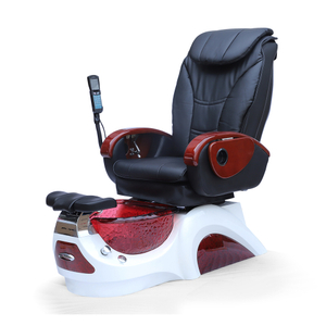 Whirlpool Foot Spa masaje negro silla de manicura y pedicura