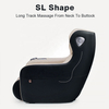 Oficina en casa moderno precio barato cuerpo PU cuero eléctrico Mini pequeña terapia de calor Irest 3D SL pista silla de masaje