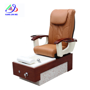 Beauty Nail Salon Whirlpool Jet System Base de madera para pies Spa masaje pedicura silla