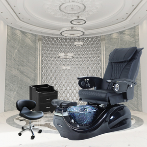 Kangmei, muebles de salón de belleza de lujo modernos, silla de pedicura eléctrica para masaje de pies y spa sin tuberías Whirlpool
