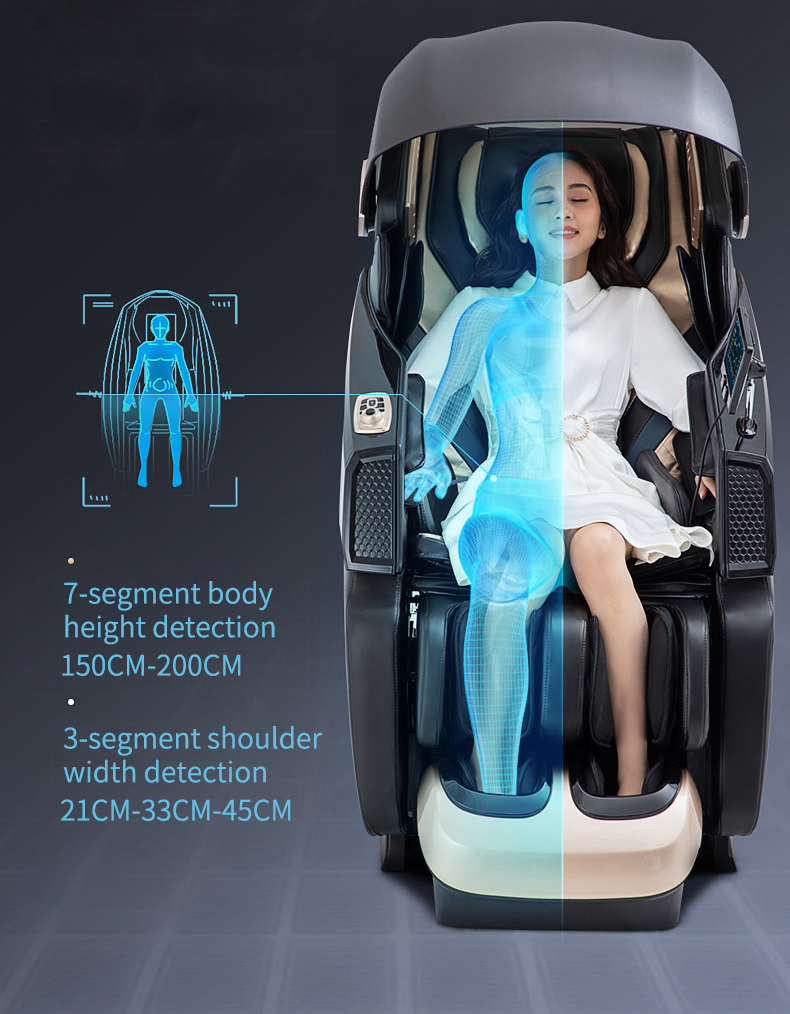 Sillón de masaje automático 3D AI Smart Comfort de lujo